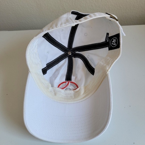 Indianapolis Indians Circle City 47 Brand Clean Up Hat Cap Adjustable White‎ - Picture 6 of 10